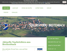 Tablet Screenshot of breitenbach-hessen.de